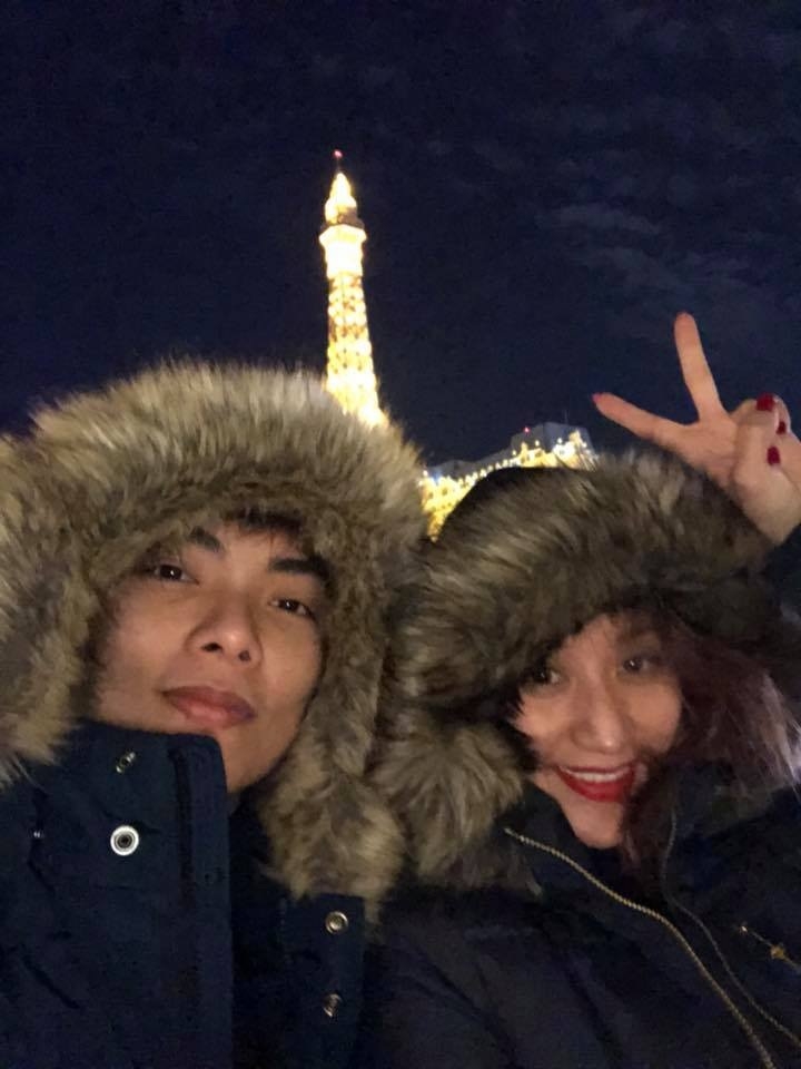 Kiện tướng dancesport Khánh Thi đang mang thai con thứ hai ở tuổi 37