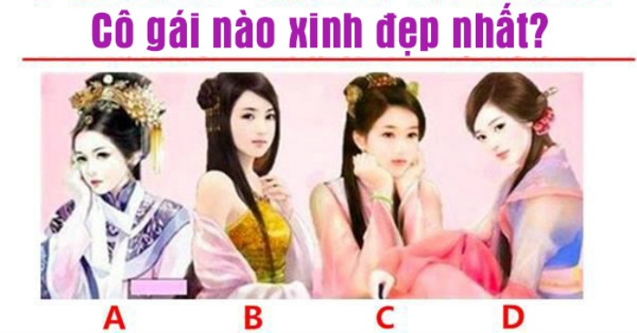 Trắc nghiệm vui: Chọn cô gái xinh đẹp nhất, từ đó biết được bạn có phải người dễ &#8216;gây thù chuốc oán&#8217; không?