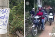 Xôn xao dân tự lập ‘trạm thu phí’ đi qua bờ ao, thu 5.000 đồng/lượt, chính quyền xã nói gì?