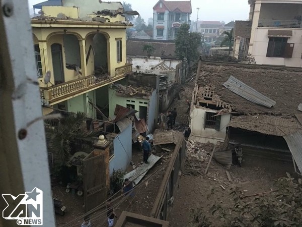 Chùm ảnh: Toàn cảnh vụ nổ kinh hoàng tại Bắc Ninh khiến 2 người chết, 10 người bị thương