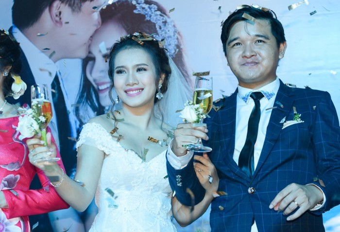 Dàn sao Việt nô nức dự đám cưới của nam diễn viên ‘Cánh đồng bất tận’