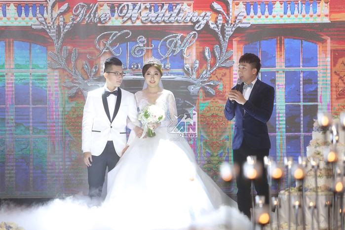 Cận cảnh đám cưới lung linh của em gái Trấn Thành và bạn trai người ngoại quốc