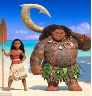 Hóa ra cậu Maui trong bộ phim hoạt hình Moana là &#8216;có thật&#8217; ngoài đời, nhìn ảnh cuối dụi choét mắt vẫn bất ngờ