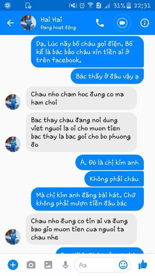 Bị họ hàng gọi điện mách bố khi lên Facebook viết caption mượn tiền &#8216;Người lạ ơi&#8217;, cô gái trẻ xinh đẹp bị một phen nhớ đời