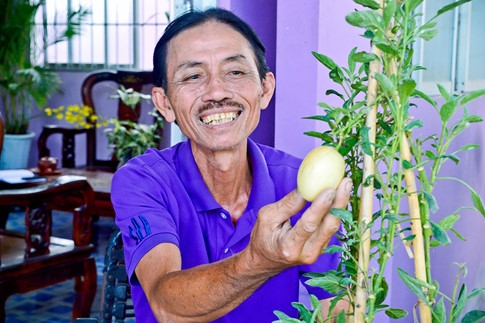 ‘Cháy hàng’ trái cây độc lạ chưng Tết Nguyên đán mặc dù giá tận 1,5 triệu đồng/quả