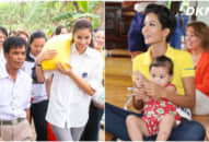 Đều là Hoa hậu, Phạm Hương, H’Hen Niê đi từ thiện mặc đồ giản dị, nhìn Đỗ Mỹ Linh thì quá bất ngờ