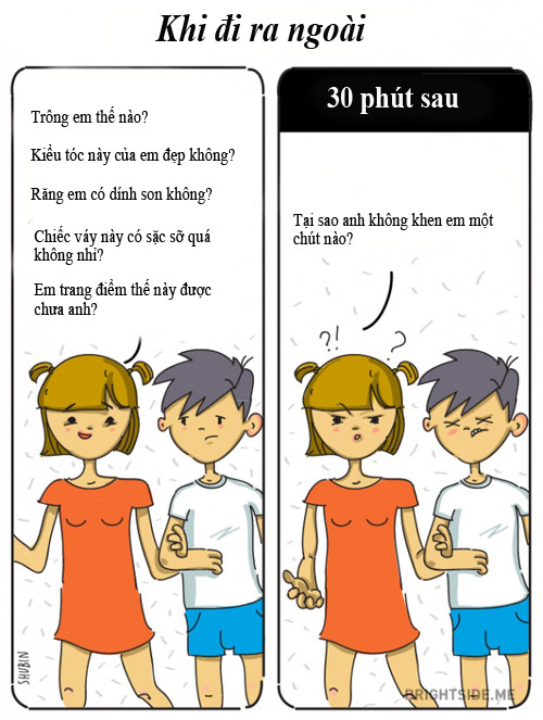 14 bức ảnh siêu dễ thương về cuộc sống vợ chồng, kết luận cuối: &#8216;Phụ nữ vẫn luôn là bí ẩn lớn nhất vũ trụ&#8217;