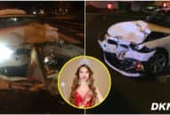 Một Hoa hậu của Việt Nam bị tai nạn nghiêm trọng ở Mỹ, nát đầu xe, nạn nhân hoảng loạn