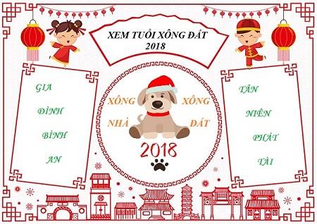 Cách chọn tuổi xông nhà năm Mậu Tuất 2018 hợp mệnh gia chủ