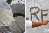 Cô quét hỗn hợp sữa chua, bia và rêu lên bức tường gần nhà, vài ngày sau mọi người trầm trồ, thích thú học theo