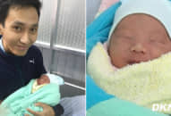 Lời nhắn đầy hy vọng của ông bố ung thư giai đoạn cuối lần đầu bế con trai chào đời