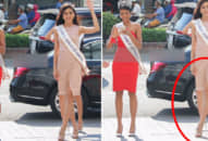 Bức ảnh khiến bạn đau đầu nhất ngày: Á hậu Mâu Thủy có mấy chân đây nhỉ?