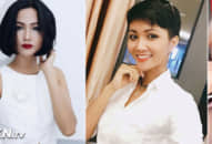 H’Hen Niê da ngăm cực hợp tóc đen, lúc thay đổi đi nhuộm màu sáng thì hối hận không thôi
