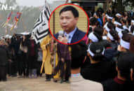 Cảnh tang thương khi dòng người đưa tiễn Chủ tịch huyện Quốc Oai về nơi an nghỉ