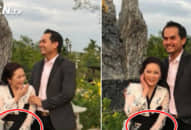 Như Quỳnh thăm nhà thờ tổ của Hoài Linh, nhan sắc ngoài đời cũng không khiến người ta chú ý bằng bộ đồ độc cô mặc