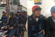 Bị truy đuổi, nam thanh niên rút kim tiêm tấn công đội hiệp sĩ