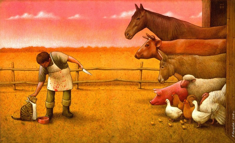 20 bức tranh cho thấy cuộc sống là vòng quay nghiệt ngã, #13 là thực trạng chua xót ở Việt Nam