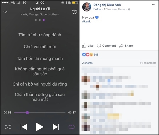 Karik ra MV mới ‘Người lạ ơi!’, 3 hotgirl từng tham gia Vì yêu mà đến ‘rủ nhau’ treo status