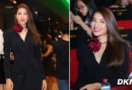 Đi sự kiện kêu gọi bảo vệ động vật, Phạm Hương hết đứng lại ngồi tạo dáng chụp ảnh, Lệ Hằng mặc thanh lịch duyên dáng