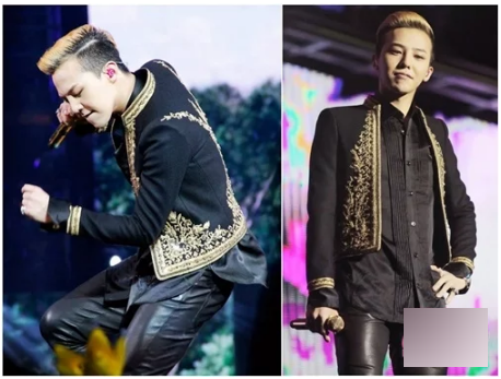 Chiếc áo hàng hiệu G-Dragon mặc chất đừng hỏi, sang tay Sơn Tùng thì &#8216;bánh bèo&#8217; hơn hẳn vì chiếc nơ to đùng