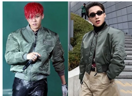 Chiếc áo hàng hiệu G-Dragon mặc chất đừng hỏi, sang tay Sơn Tùng thì &#8216;bánh bèo&#8217; hơn hẳn vì chiếc nơ to đùng