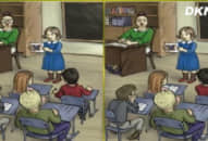 Bạn tìm ra bao nhiêu điểm khác biệt giữa 2 bức tranh? Từ đó đoán biết sở trường của bạn là gì