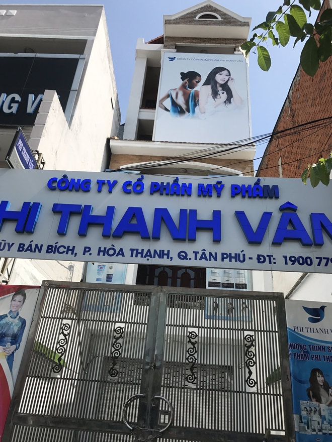 Thu hồi và tiêu hủy nhiều sản phẩm của công ty mỹ phẩm Phi Thanh Vân