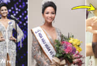 Lộ nhan sắc thật của tân Hoa hậu Hoàn vũ Việt Nam H’Hen Niê khi thiếu son phấn