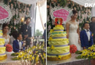 Vợ 1m65, chồng 80cm gây xôn xao trong đám cưới cuối cùng của năm 2017