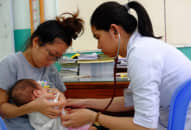 Nhiều em bé ở Sài Gòn mắc bệnh ho gà