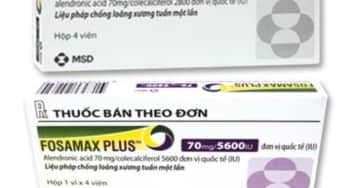 FOSAMAX PLUS – Thuốc điều trị loãng xương ở phụ nữ loãng xương sau mãn kinh, nam giới