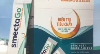 SmectaGo, thuốc điều trị ngắn hạn tiêu chảy cấp và mãn tính