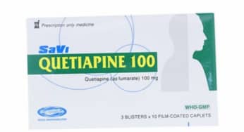 Savi Quetipine 100mg thuốc điều trị bệnh tâm thần phân liệt
