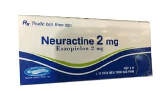 Thuốc Neuractine 2mg, eszopiclone, điều trị chứng khó ngủ và mất ngủ