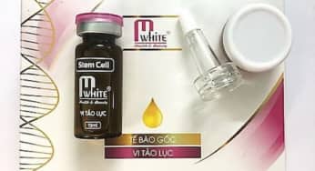 Cách dùng tế bào gốc vi tảo lục MWhite hiệu quả