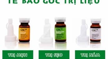 Tế bào gốc GSC: 03 dòng dược mỹ phẩm Hàn Quốc chăm sóc, tái tạo da