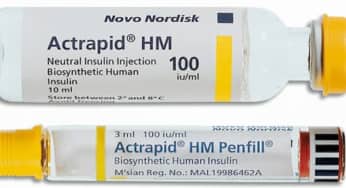 Actrapid, thuốc tiêm insulin điều trị đái tháo đường