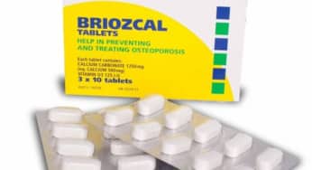 Briozcal: calcium carbonate, vitamin d3, bổ sung calci để tăng cường xương, mô