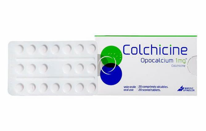 COLCHICINE, thuốc chữa Gút cấp