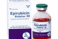 Epirubicin Bidiphar 50, thuốc chữa ung thư vú, ung thư bàng quang
