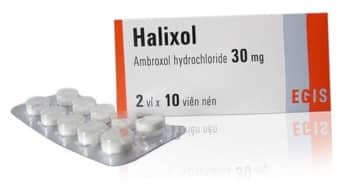 Halixol 30mg, thuốc loãng đờm, chữa hen, viêm phế quản