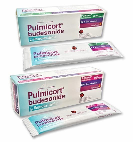 Pulmicort, thuốc budesonid khí dung chữa hen, bệnh phổi tắc nghẽn mạn tính