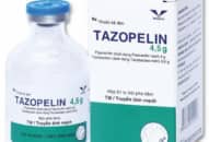 Tazopelin 4,5g: thuốc kháng sinh piperacillin, tazobactam kháng sinh phổ rộng chữa nhiễm khuẩn nặng