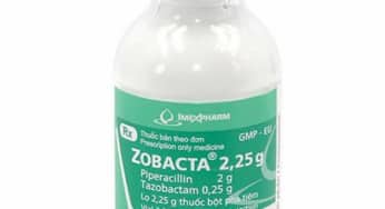Zobacta 2,25g, thuốc kháng sinh điều trị nhiễm trùng vừa đến nặng