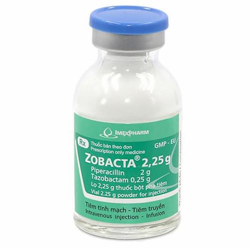 Zobacta 2,25g, thuốc kháng sinh điều trị nhiễm trùng vừa đến nặng