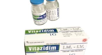 Vitazidim 1g, thuốc tiêm kháng sinh cephalosporin thế hệ 3 phổ rộng