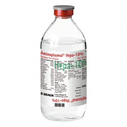 Aminoplasmal Hepa 10% 500ml dịch đạm truyền nuôi dưỡng