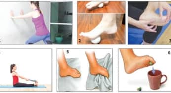 Các bài tập vật lý trị liệu điều trị bệnh viêm cân gan chân