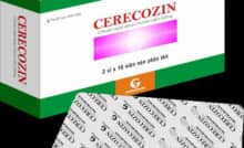 Cerecozin: citicolin, thuốc kích thích thần kinh, chữa giảm trí nhớ