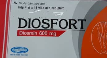 Diosfort 600mg, điều trị bệnh suy tĩnh mạch, trĩ cấp